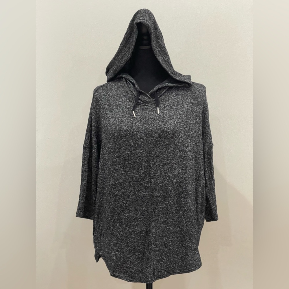 Calvin Klein Performance‎ XS Dark Grey/Black Hooded with Stretch
